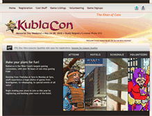 Tablet Screenshot of kublacon.com